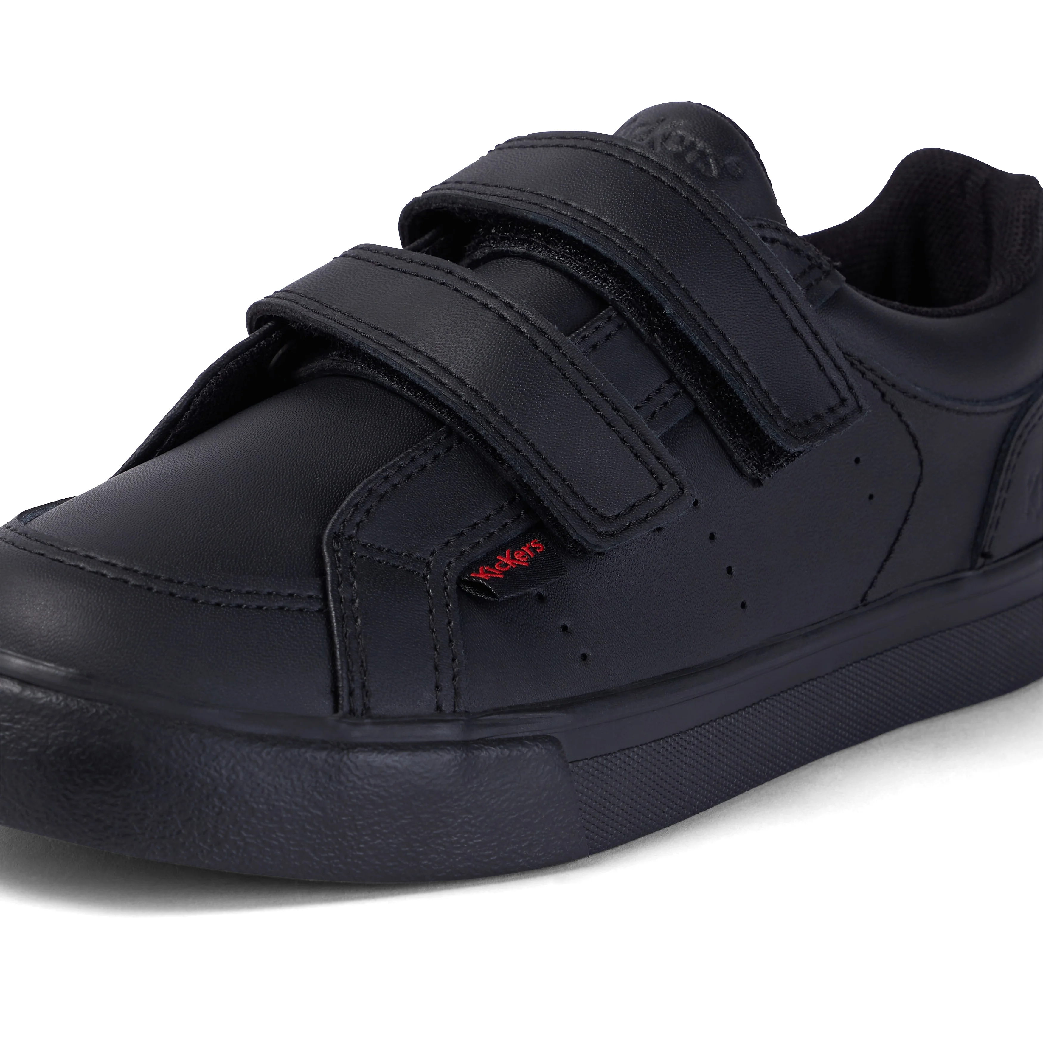 Junior Unisex Tovni Twin Leather Black - Image 6