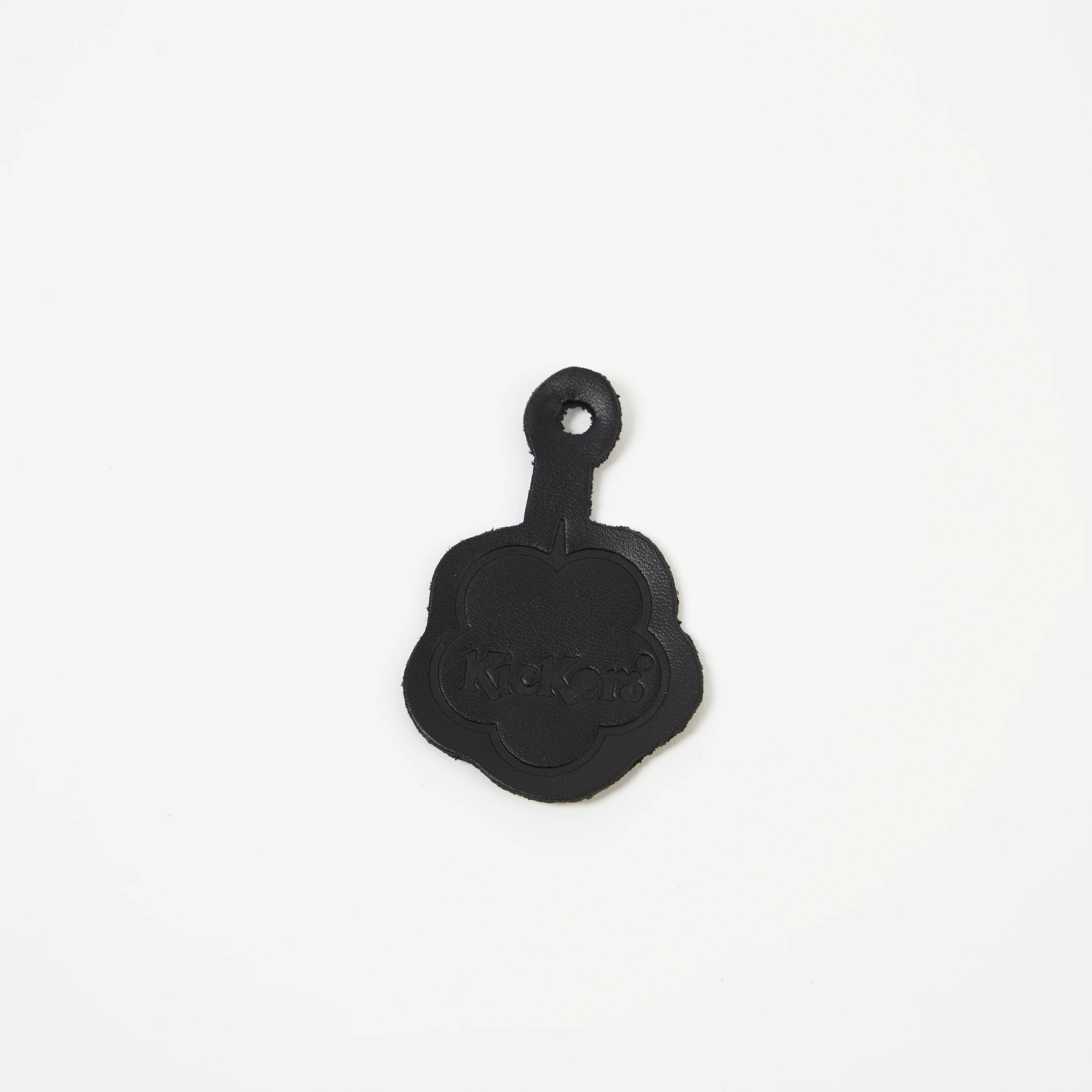 Unisex Leather Fleurette Black