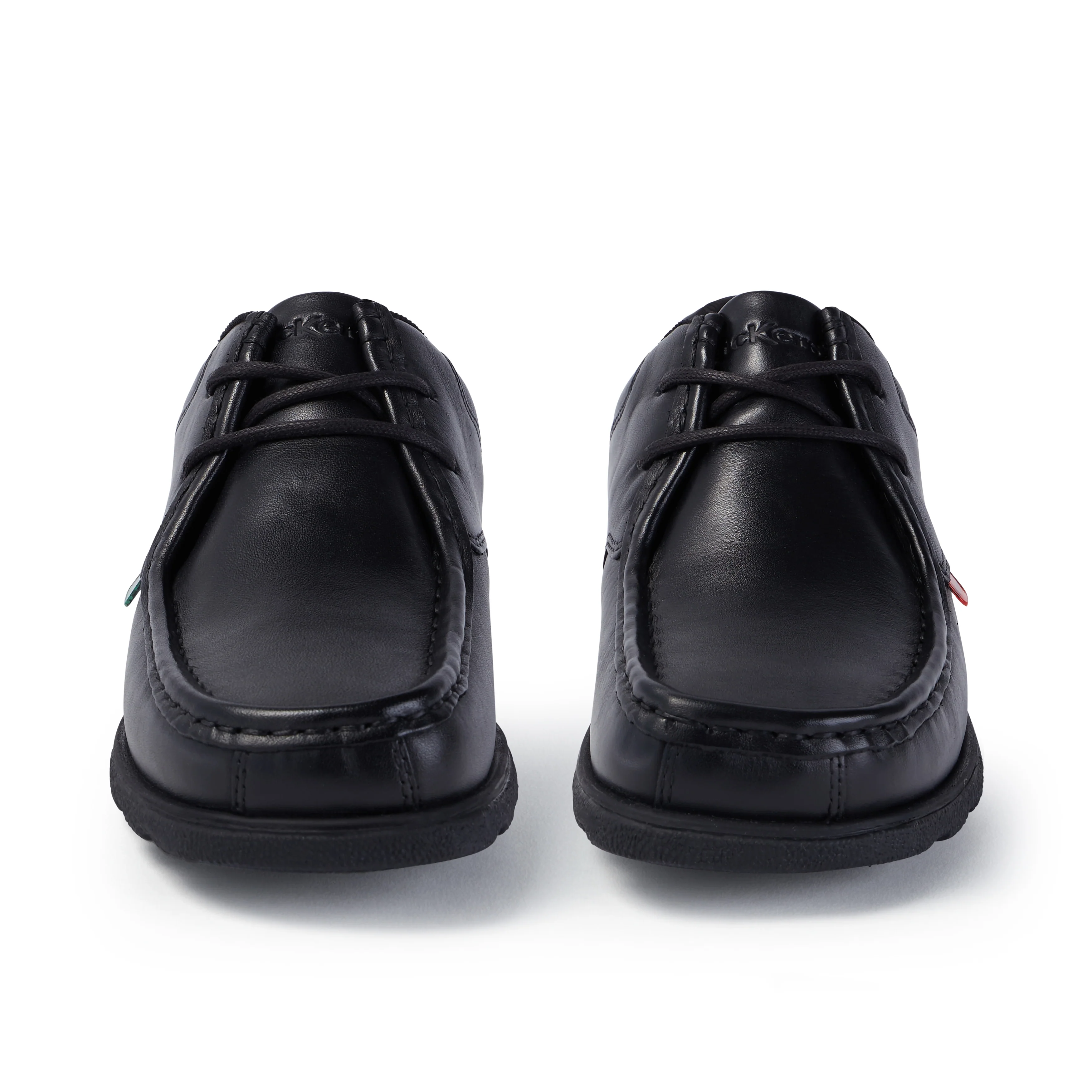 Youth Mens Fragma Lace Leather Black - Image 2