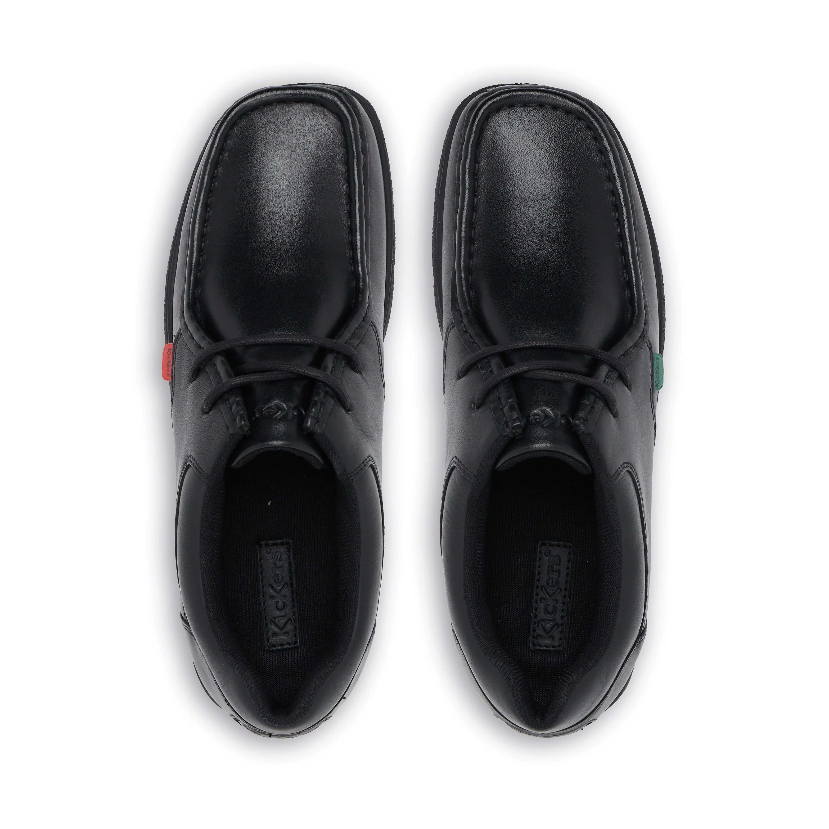Youth Mens Fragma Lace Leather Black - Image 4