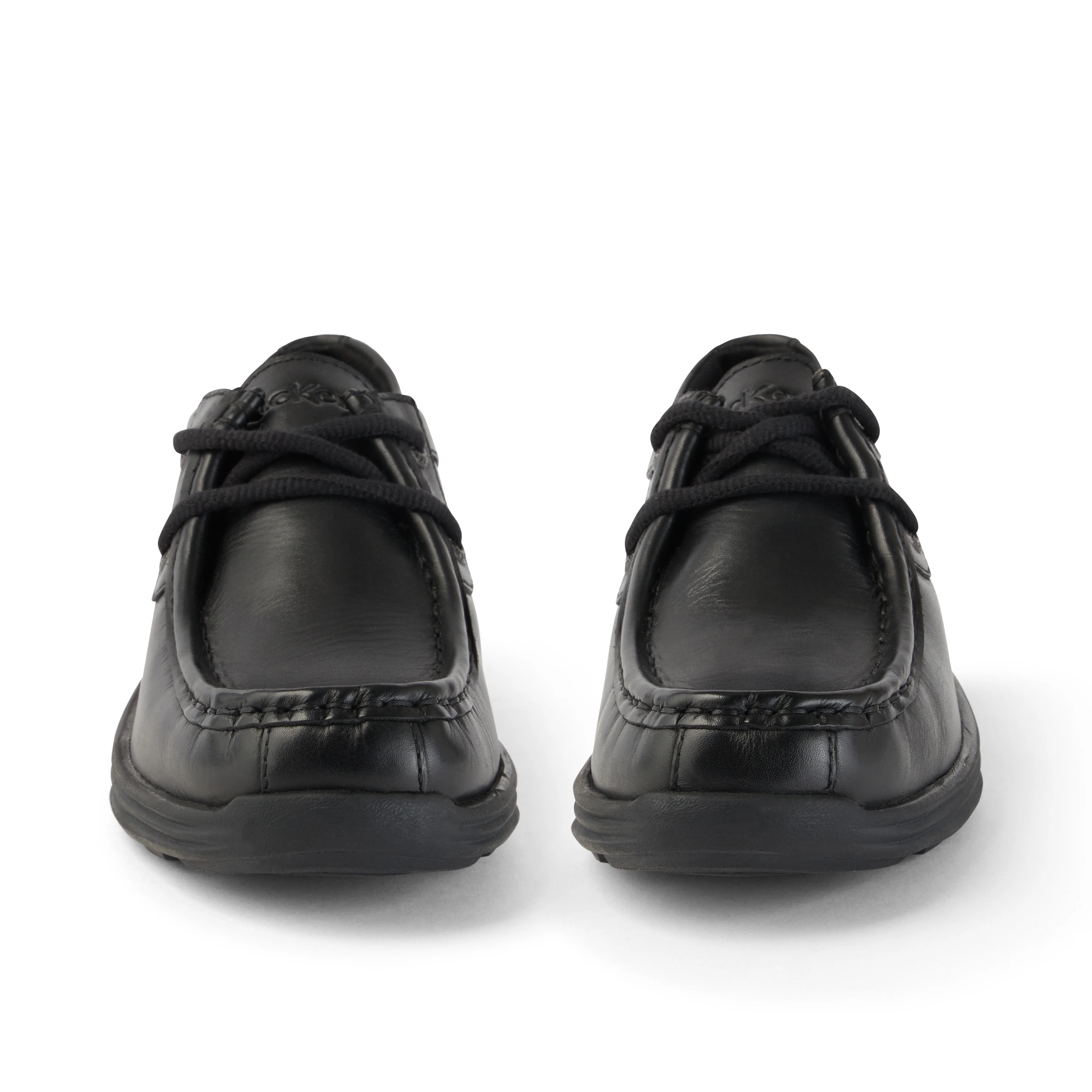 Youth Mens Reasan Moc Leather Black - Image 2