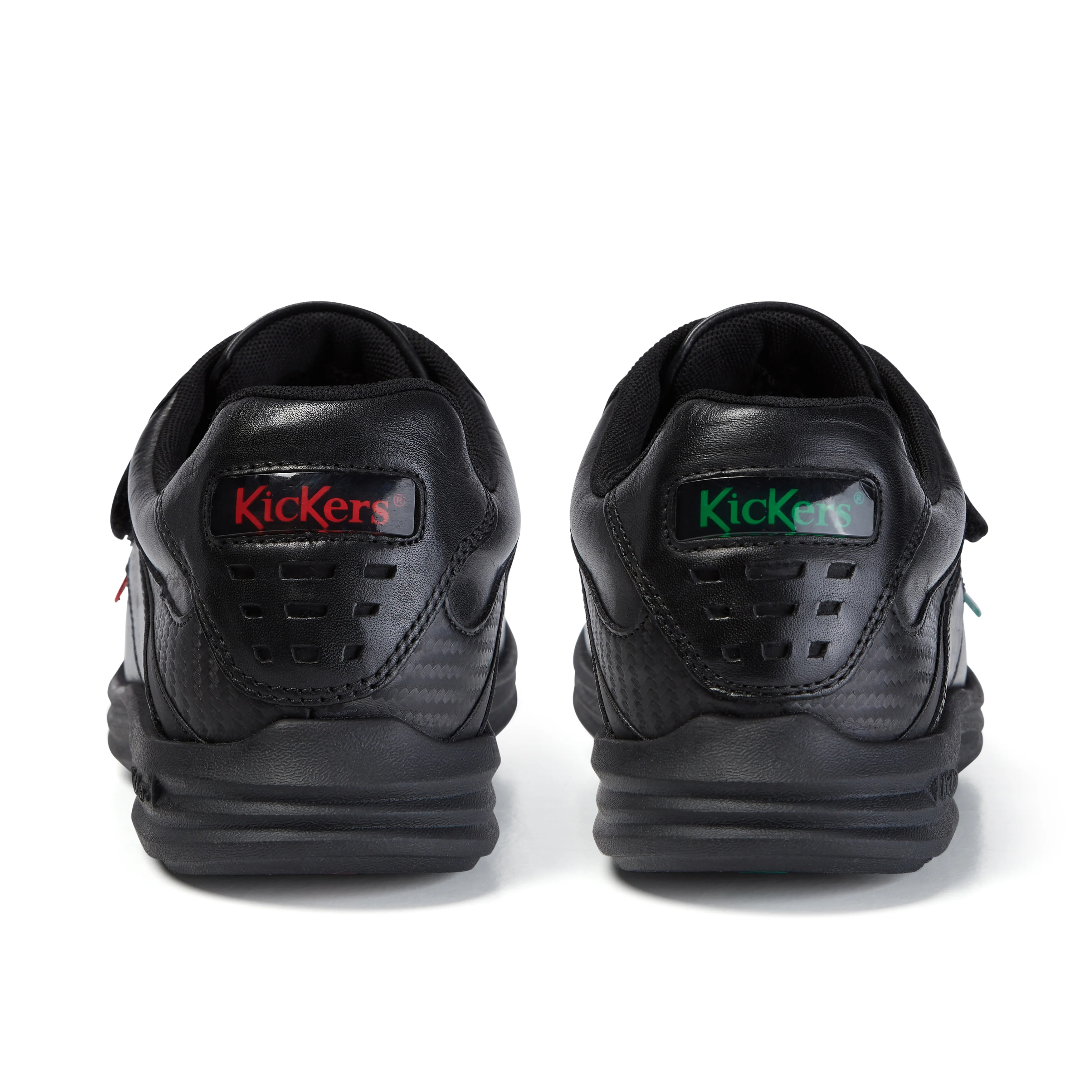 Youth Mens Reasan Strap Leather Black - Image 5