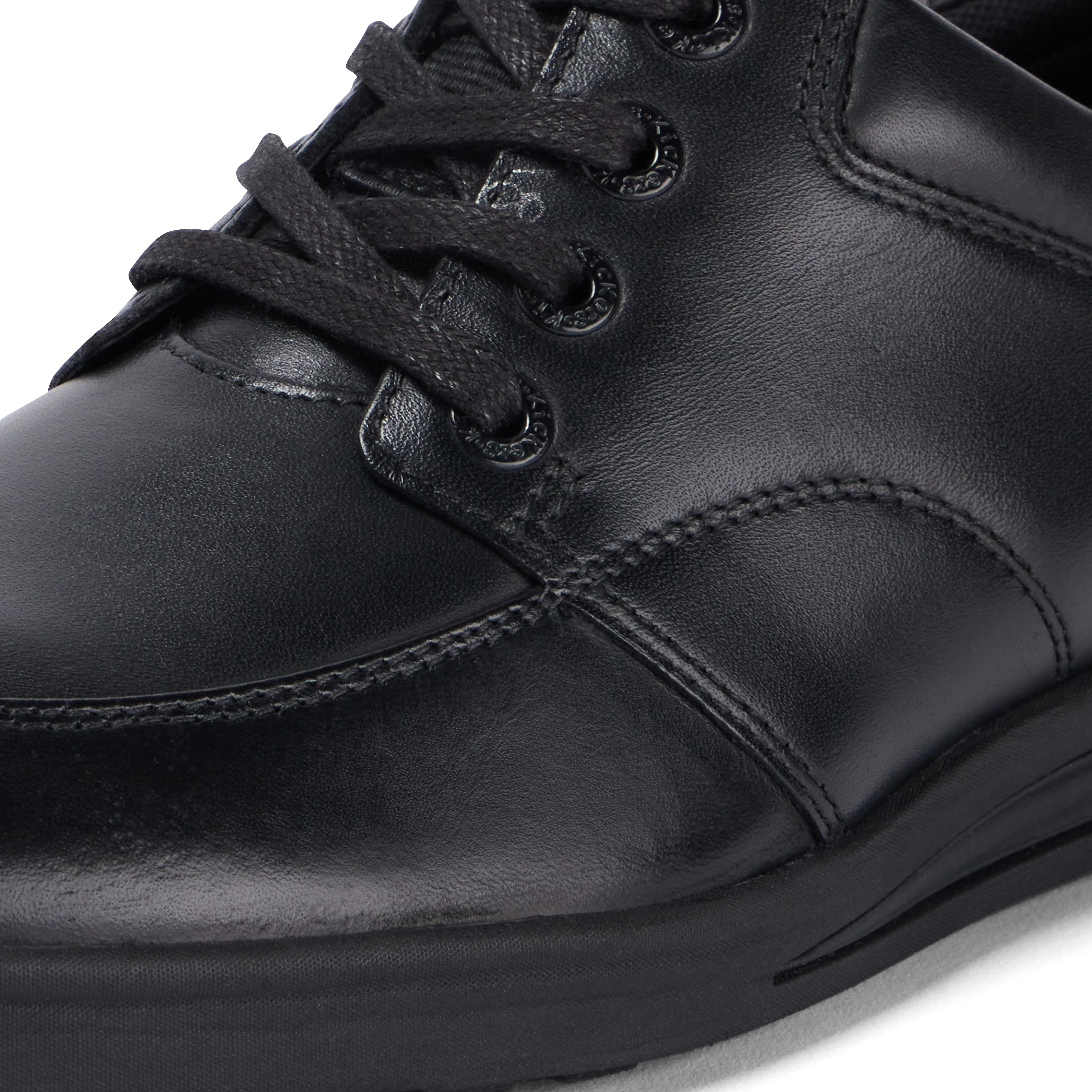 Youth Mens Troiko Lace Leather Black - Image 6