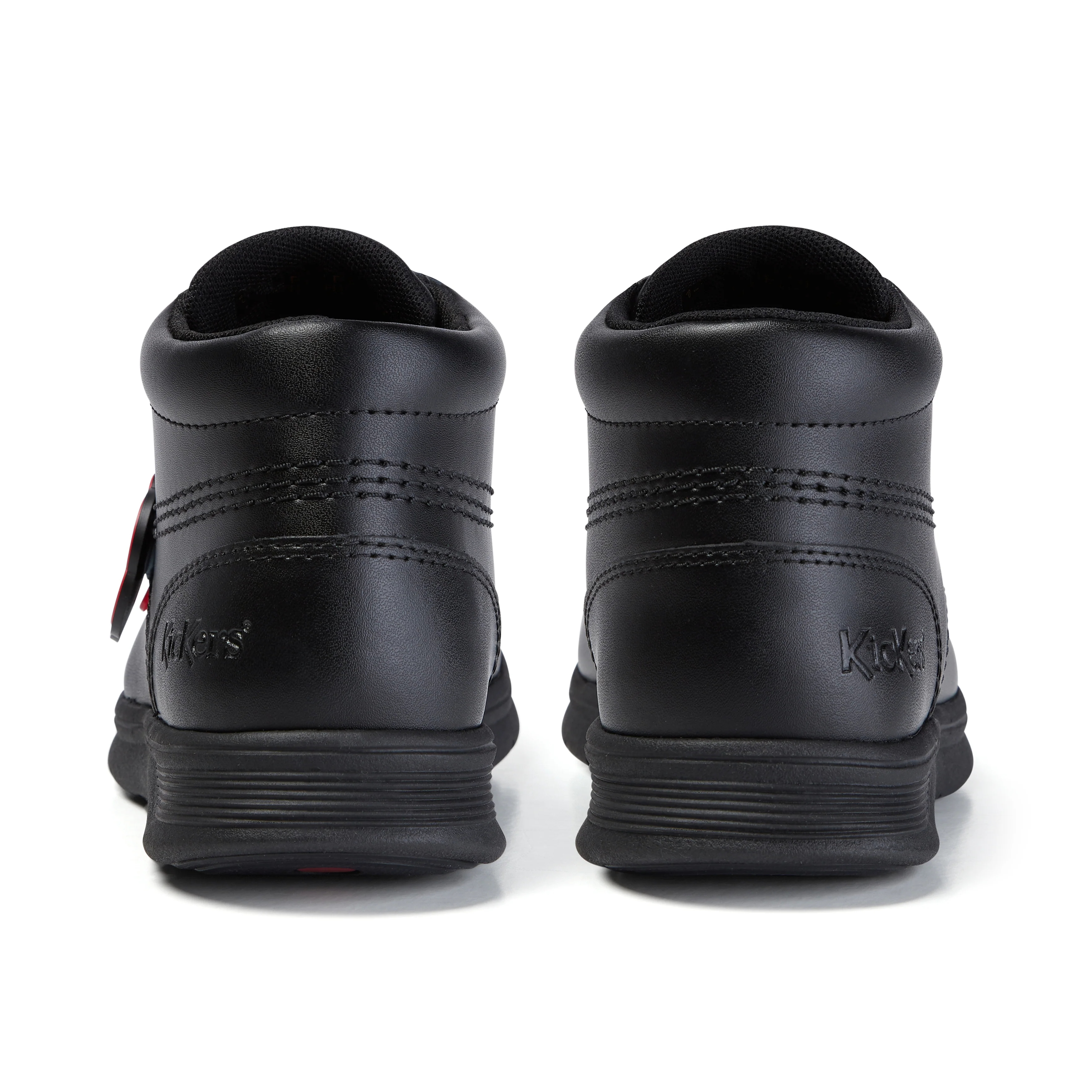 Youth Unisex Kelland Hi Leather Black - Image 5