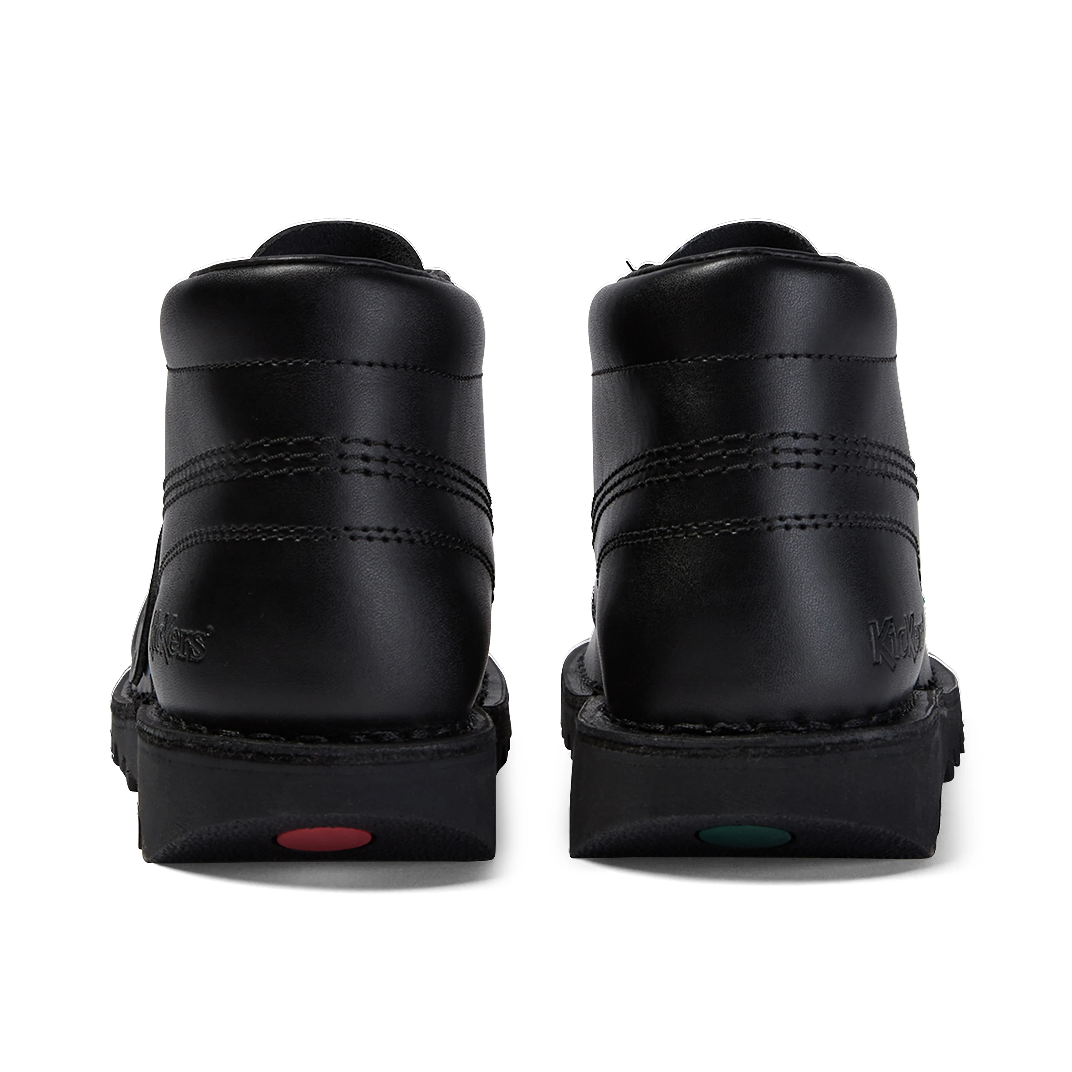 Youth Unisex Kick Hi Leather Black - Image 5
