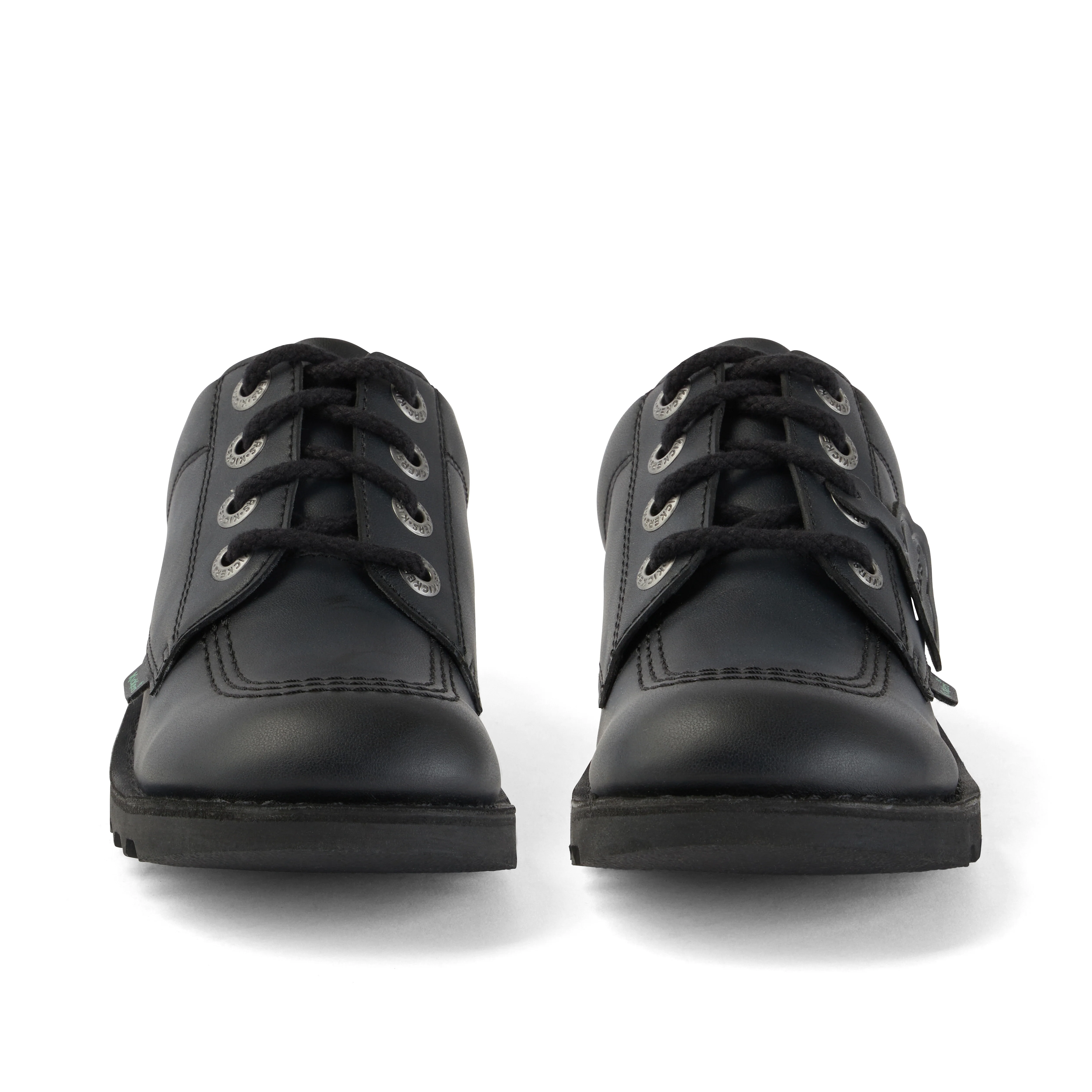 Youth Unisex Kick Lo Leather Alternative Black - Image 2