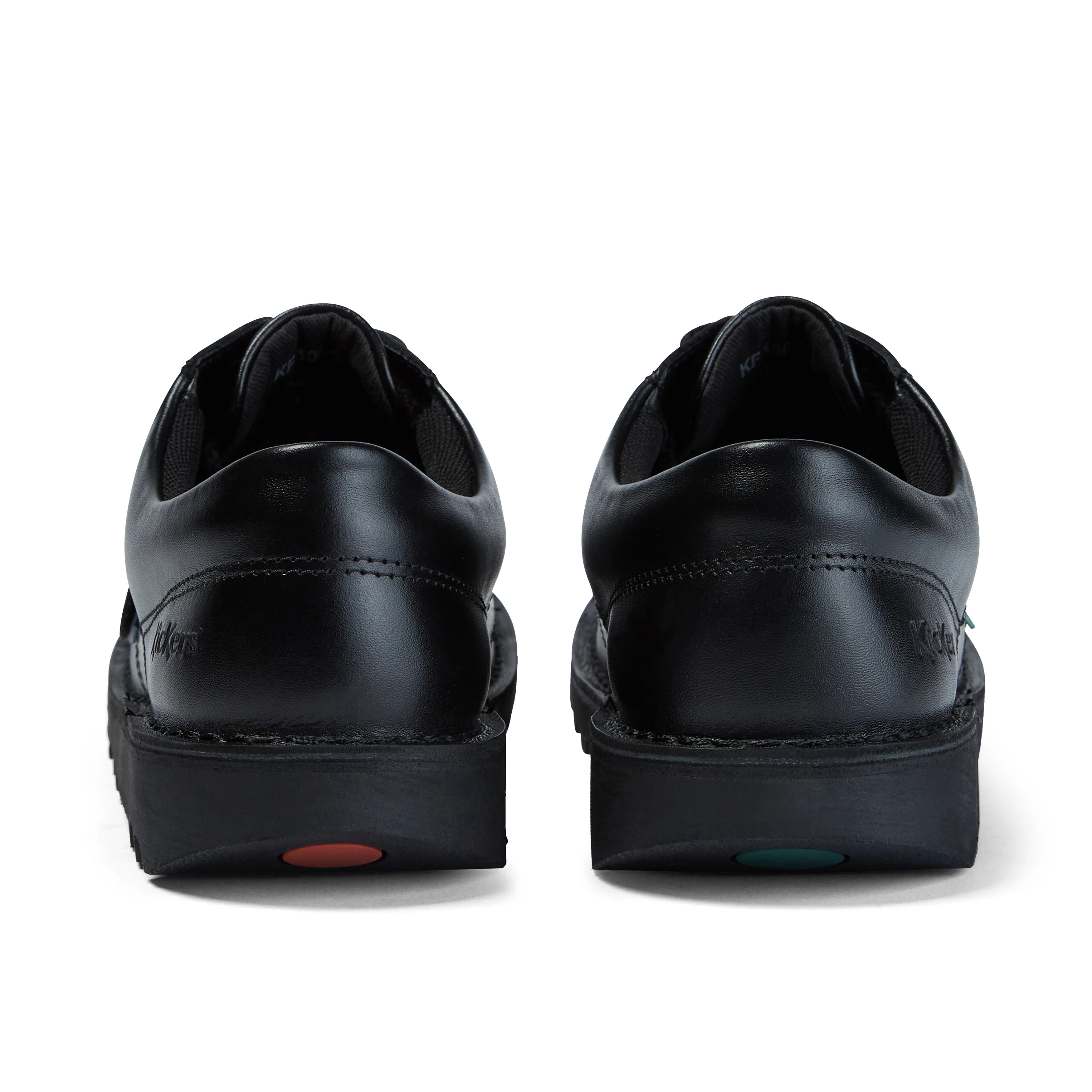 Youth Unisex Kick Lo Leather Black - Image 5