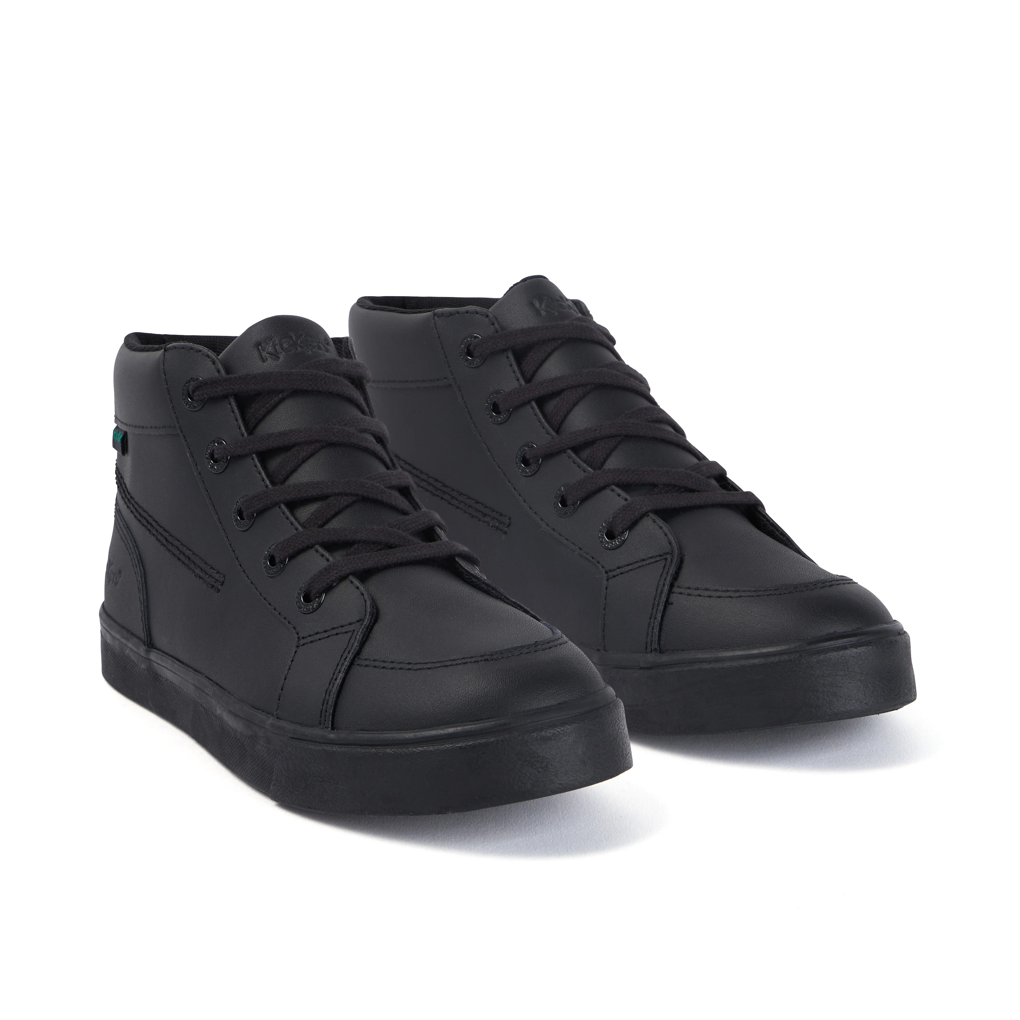 Youth Unisex Tovni Hi Leather Black - Image 3