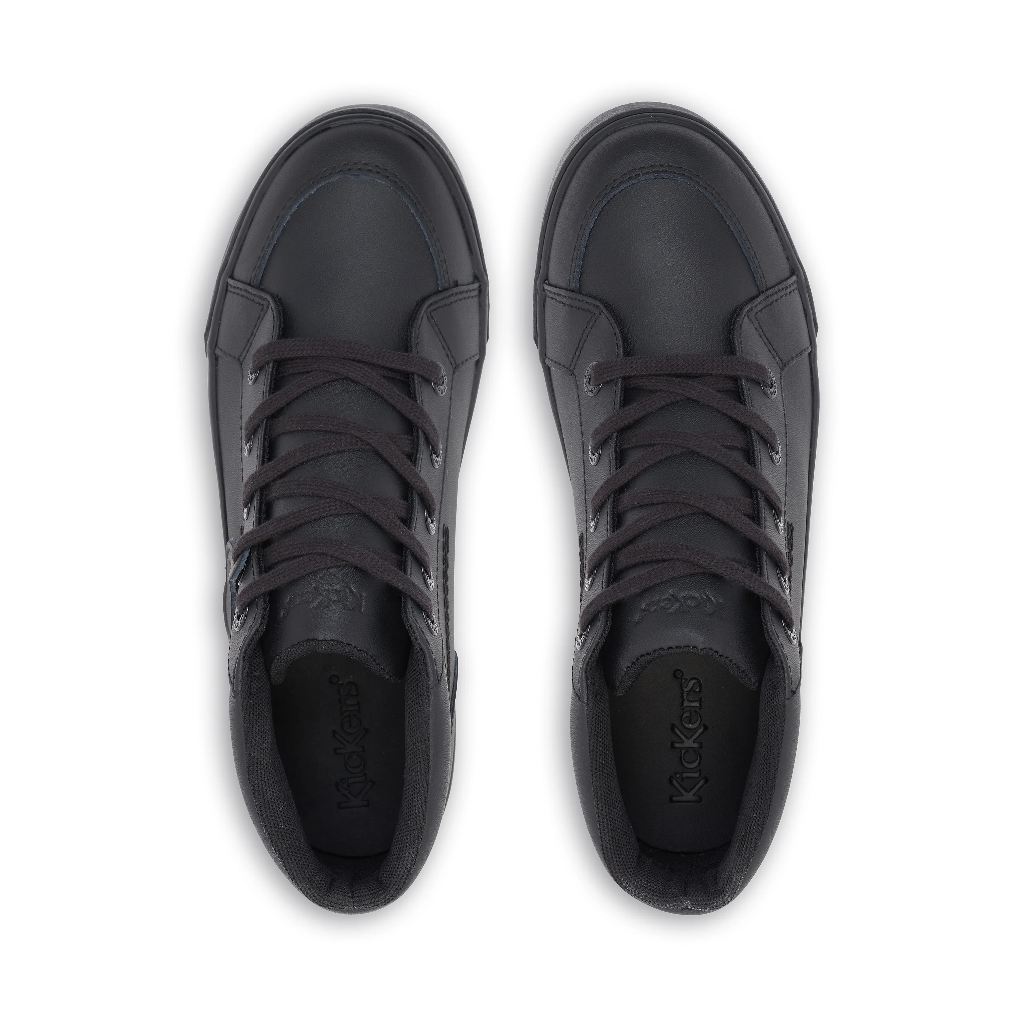 Youth Unisex Tovni Hi Leather Black - Image 4