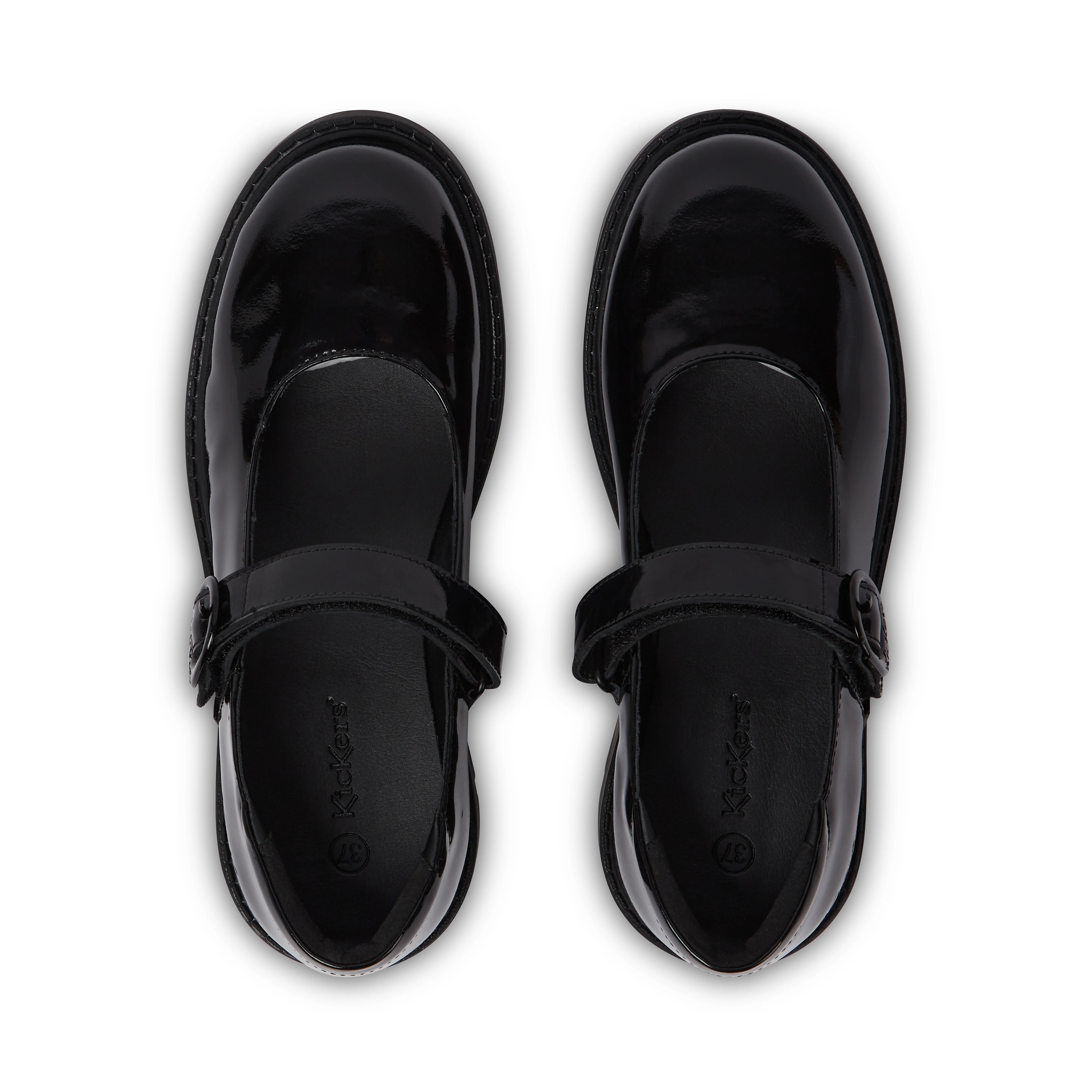 Youth Womens Kori Mj Doll Patent Leather Black - Image 4